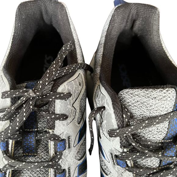 Asics Gel Venture 7 Shoes Mens 15 Gray Blue Performance Trail Running Sneakers - Picture 9 of 13